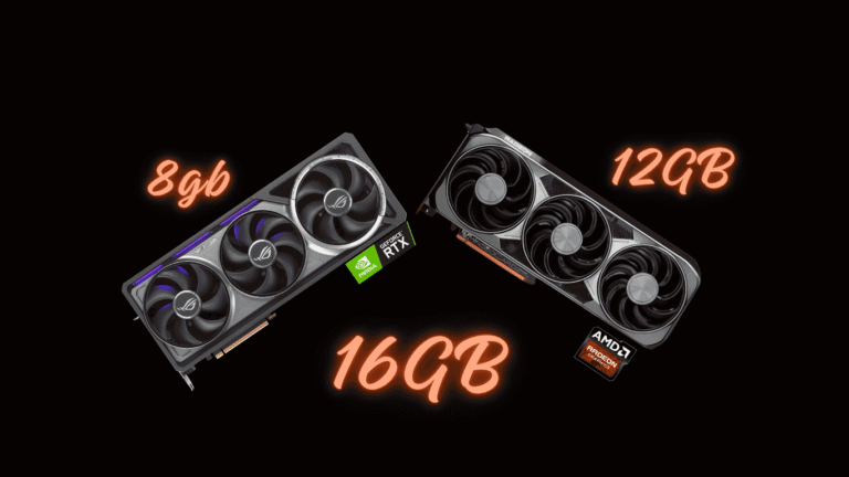 Grafika przedstawiająca ile potrzeba GB pamięci VRAM w karcie graficznej w 2026 roku