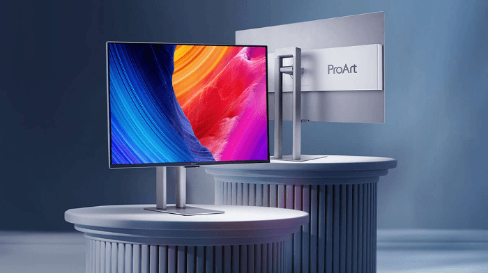 Grafika przedstawiająca 3 monitory jako tytuł artkułu o wyborze parametrów w 2026 roku