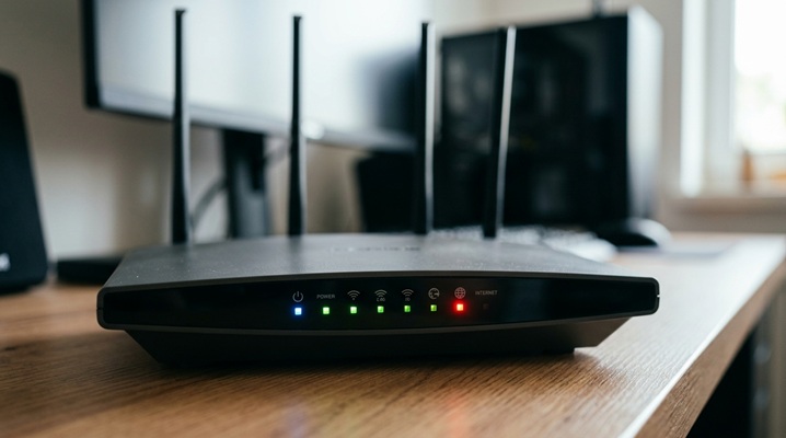 Router rozsyłający domową sieć Wi-Fi